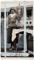 Thirty original press and publicity photographs of golfer/sportswoman Glenna Collett