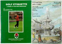 Two scarce booklets on golf