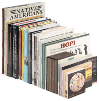 Twenty-six volumes of Native American photography books