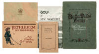 New Hampshire Golfing Resorts collection - ephemera, booklets, etc.