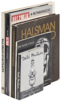 Six volumes of Philippe Halsman with ephemera