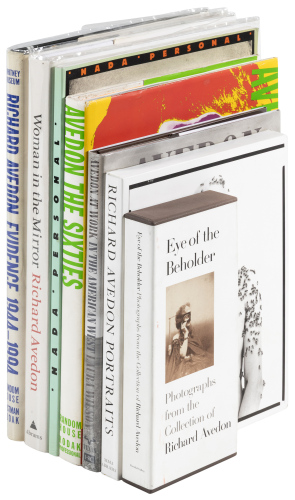 Seven Richard Avedon photo books