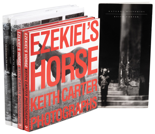 Five works featuring photographs by Keith Carter