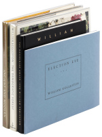 Four volumes of William Eggleston photography and exhibition books