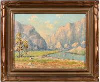 Original oil-painting of a California scene