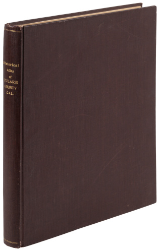 Official Historical Atlas Map of Tulare County.... Compiled, Drawn and Published from Personal Examinations and Surveys by Thos. H. Thompson, Tulare, California.