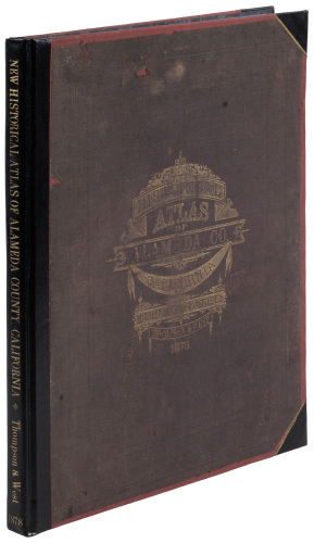 Official Historical Atlas Map of Alameda County