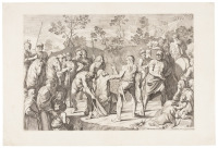 The Martyrdom of Saint Andrew, after Guido Reni's painting in S. Gregorio Magno al Celio