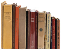 Seventeen volumes on Californiana bibliographies and printing