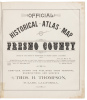 Official Historical Atlas Map of Fresno County - 8