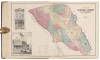 Historical Atlas Map of Sonoma County, California - 2