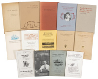 Selection of books on books on California and the West