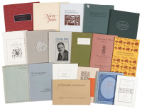 Various California Fine Press publications
