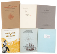 Large format pamphlets on related to California History
