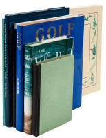 Seven miscellaneous golf books