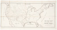 Military Map of the United States Prepared by the Office of the Quarter Master General, U.S.A.