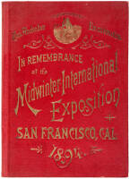 In Remembrance of the Midwinter-International Exposition. San Francisco, Cal. 1894