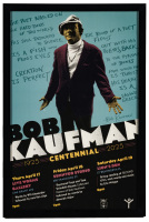 Bob Kaufman Centennial poster