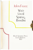 Wait Until Spring, Bandini - 3