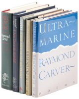 Five volumes of poetry by Raymond Carver