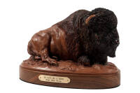 "Oh Give Me a Home" - sculpture of a bison by Ralph A. Massey