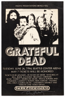 Grateful Dead at the Seattle Center Arena June 26, 1973