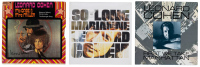 Three Leonard Cohen 7" singles