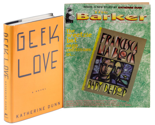 Geek Love [with] The Barker and signed letter