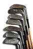 Set of 7 clubs from the estate of Al Espinosa