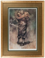 Color print of Bobby Jones from a limited edition