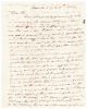 Letter from a former Chief Justice of the Vermont Supreme Court, with a political footnote about his opposition to Masonic influence in government