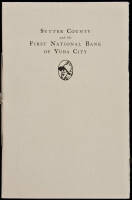 Sutter County and the First National Bank of Yuba City, 1873-1926