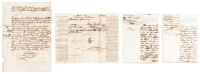 Four documents related to the drowning of a Chinese indentured servant in Cuba