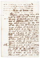Manuscript letter from an imprisoned Chinese indentured servant seeking freedom