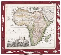 Accuratissima Totius Afric&aelig; Tabula in Lucem Producta...