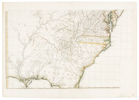 Canada, Louisiane et Terres Angloises. Southeast section