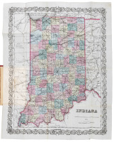 Map of Indiana [cover title]