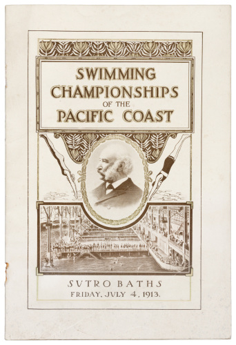 Swimming Championships of the Pacific Coast: Sutro Baths, Friday, July 4, 1913