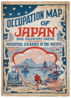 Occupation Map of Japan and Adjacent Areas, including Potential U.S. Bases in the Pacific [cover title]