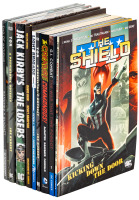 9 collected volumes featuring war & fantasy war including The Losers, Tor, Light Brigade, The Life Eaters