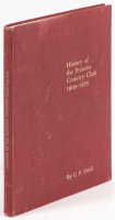History of the Pretoria Country Club, 1909-1975