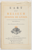 L'Art du relieur doreur de livres