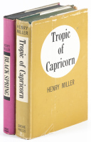 Two titles by Henry Miller