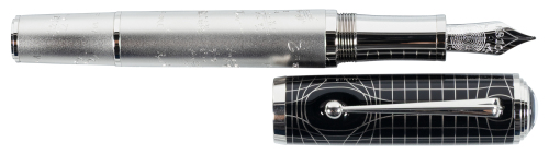 MONTBLANC: Albert Einstein Sterling Silver Limited Edition Fountain Pen