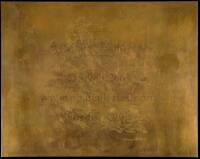 Original etched copper plate featuring an image of a galloping horse