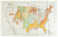 Map of the United States Exhibiting the Present Status of Knowledge Relating to the Arial Distribution of Geologic Groups
