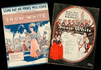 Sheet music for songs from Snow White and the Seven Dwarfs