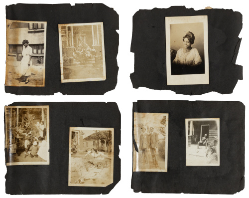 Photograph album of an African American family