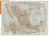 War Map of Mexico, Showing the Chief Centers of Revolutionary Activity