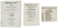 Three U.S. presidential voter tickets